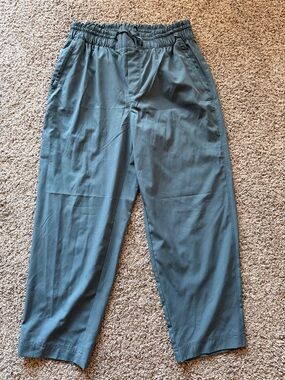 Old Navy Women's Slate Blue Drawstring Track Pants